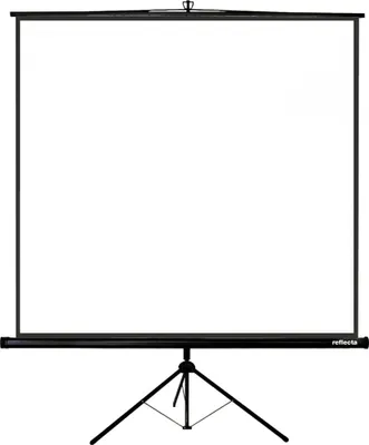 Image de Reflecta CrystalLine Tripod - Écran de projection avec trépied - 277 cm (109") - 1:1 - blanc mat