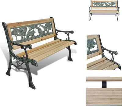 Produktbild von vidaXL Kinder-Gartenbank 84 cm Holz -  Gartenbänke