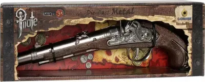 Immagine prodotto di Pistola pirata in metallo Gonher