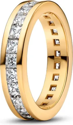 Produktbild von Pandora Ring Damen Unendlichkeit Zirkonia Vergoldet 163797C01 Gr. 50