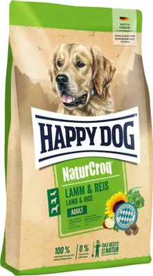 Immagine prodotto di HappyDog 15 kg Nature Croq Agnello e riso