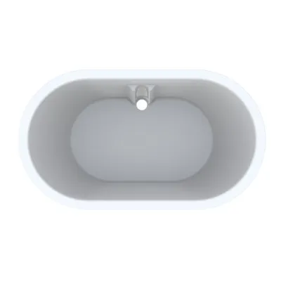 Produktbild von Geberit Badewanne BAMBINI 910 x 515 x 257 mm, oval weiß
