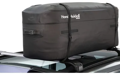 Productafbeelding van HANDIWORLD HandiHoldall 175 Liter - Zachte en opvouwbare dakbox - Waterdicht - Zwart