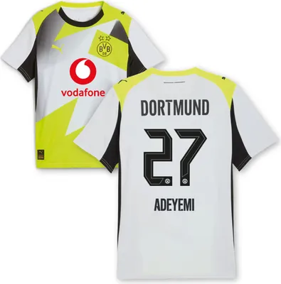 Produktbild von BVB Auswärtstrikot Erwachsen Saison 2025/26 Flock: Adeyemi - Größe: M