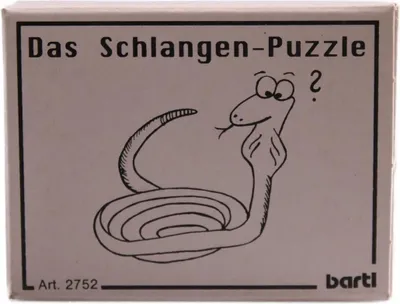 Obrázek produktu pro Mini logická hra "Hadí puzzle"