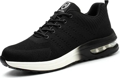 Produktbild von Sicherheitsschuhe, Arbeitsschuhe, S3 Arbeitsschuhe mit Stahlkappe für Männer und Frauen, atmungsaktive Wanderschuhe (36-46)