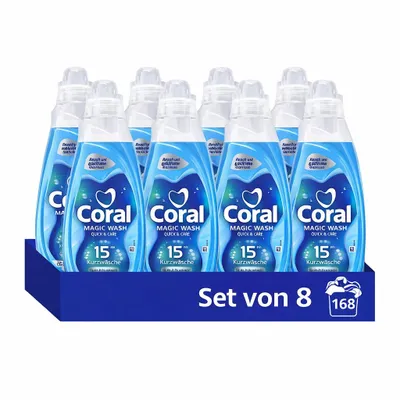 Produktbild von Coral Magic Wash Sport & Synthetik 8 x 21 WL - Vorteilspack