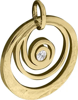Produktbild von Damen Anhänger 333 Gold mit Zirkonia