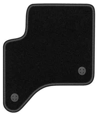 Produktbild von Fahrermatte Automatte Velours Schwarz für Fiat 600 2024-