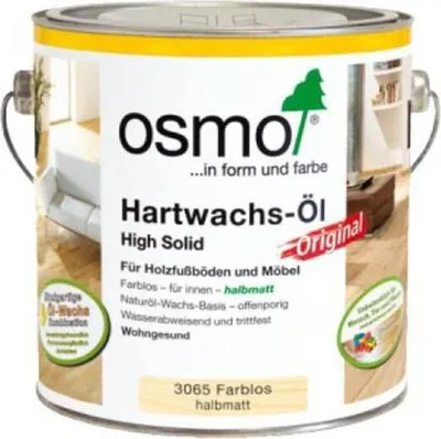 Produktbild von Osmo Hartwachs-Öl Original Farblos Halbmatt 0,75 l - 11100119