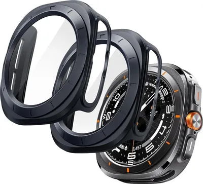 Produktbild von JETech Hülle Samsung Galaxy Watch Ultra 47mm Titanium Gray 2er Pack
