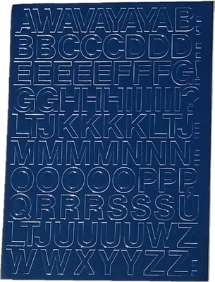 Immagine prodotto di Lettere e numeri autoadesivi