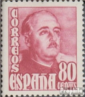 Produktbild von Briefmarken Spanien 1954 Mi 1027 (kompl.Ausg.) mit Falz Franco