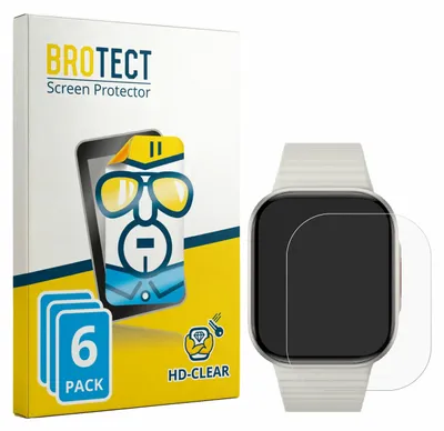 Produktbild von 6x Für Xiaomi Redmi Watch 6 Lite Schutzfolie BROTECT Displayschutz Display Schutz Folie Klar Transparent