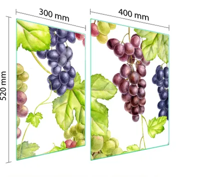 Obrázok produktu pre Sklenená ochranná doska na srdce 70x52