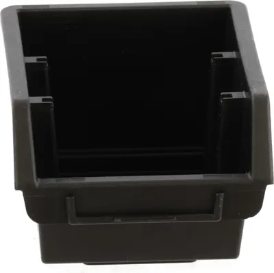 Produktbild von botle 30x Sortierbox Lagerbox Stapelbox Werkstatt-Stapelkiste Sichtlagerkaste Box Schwarz 11,5x8,5x6 cm Sortierkaste Kunststoffbox Garage Wergzeugbox von Schrauben und Nägeln