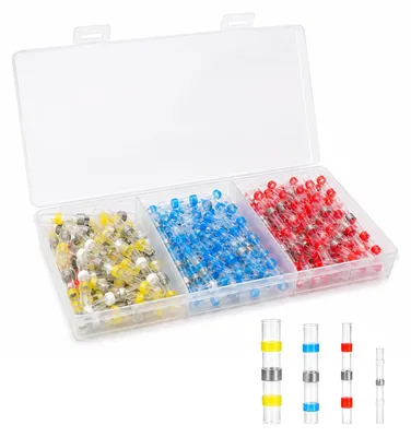 Produktbild von Lötverbinder Schrumpfschlauch, wasserdicht, 200 Stück, für Kabelverbindungen