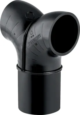 Produktbild von Geberit GE Doppelbogen d 50/50mm, 361498, 1 Stk.
