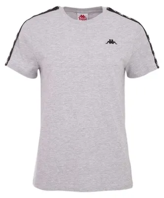 Produktbild von Kappa - "Jara" T-Shirt für Damen MR1487 (L) (Grau/Silber)