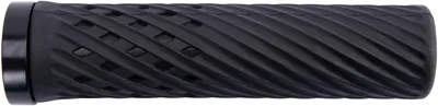 Zdjęcie produktu dla Chwyty kierownicy Herrmans "Luna Lock", 130 mm, Ø 22 mm, czarne (1 para)