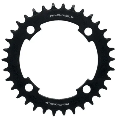 Produktbild von XLC E-Bike Kettenblatt CR-E11 für Mittelmotor - Stahl BCD 104mm 34 Zähne