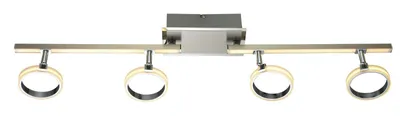 Produktbild von ESTO Deckenleuchte LED Wohnzimmer Deckenlampe Deckenstrahler 4 Flammig 762060-4