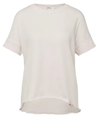Produktbild von s.Oliver T-Shirt 'T-Shirt mit Garment Dye', 2177157, 5141 Blue, Gr. 40
