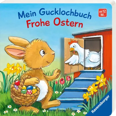 Produktbild von Ravensburger Pappbilderbuch Mein Gucklochbuch Frohe Ostern 43785
