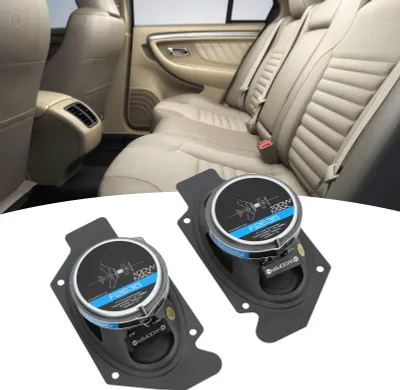 Immagine prodotto di 1 coppia di altoparlanti coassiali a 2 vie da 3 x 5 pollici 4 Ω Tweeter professionale per auto 12 V Universale per sistemi audio