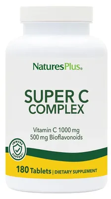 Produktbild von Natures Plus Super C Complex - 180 Tabletten
