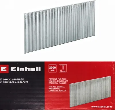 Produktbild von Einhell Tacker Nägel, 50 mm, 3000 Stk.-für Nagler FIXETTO 18/50 N