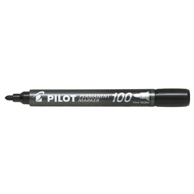 Produktbild von PILOT Permanent Marker 100 Rundspitze schwarz