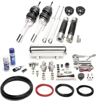 Zdjęcie produktu dla Zestaw zawieszenia pneumatycznego TA Technix srebrny do VW Beetle Beetle Cabriolet Jetta Type 16