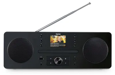 Produktbild von Hama DIR1570CBT, 2,85 kg, Schwarz, Grau, Tragbarer CD-Player