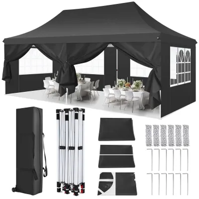Produktbild von Partyzelte - Zelte - Pavillons - Partyzelte - 3x6 Meter - Wasserdichtes Partyzelt - Faltbar - UV-Schutz 50+