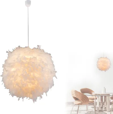 Produktbild von Globo Lighting Hängeleuchte Kunststoff weiß, 1x E27