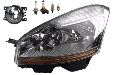 Produktbild von Scheinwerfer passend für Citroen C4 Picasso 07-10 H7 H1 L +Nebel+Leucht. 00006208A8 6208A8 8200074008 6202E1 00006202E1 6710027 0000620 Johns