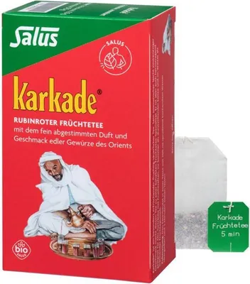 Produktbild von Karkade Früchtetee m.natürlichem AromaSalus 15 St