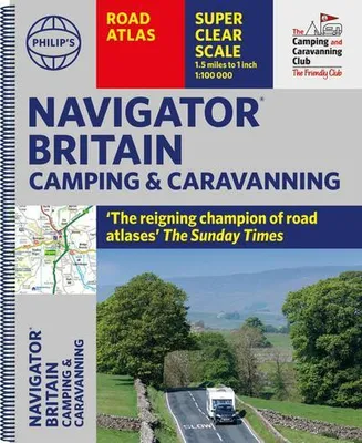 Obrázok produktu pre Philip's Navigator Camping and Caravanning Atlas of Britain