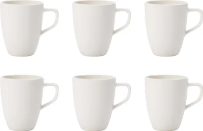 Produktbild von Villeroy & Boch 6er Set Artesano Original Mokka-/Espressoobertasse weiß
