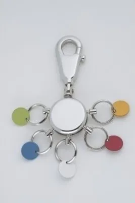 Produktbild von TROIKA Schlüsselanhänger PATENT/Colour glänzend