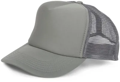 Produktbild von styleBREAKER Uni 5-Panel Trucker Cap mit Mesh-Einsatz | verstellbares Basecap mit Click Snap Verschluss | luftiges Netz Cap für Damen und Herren