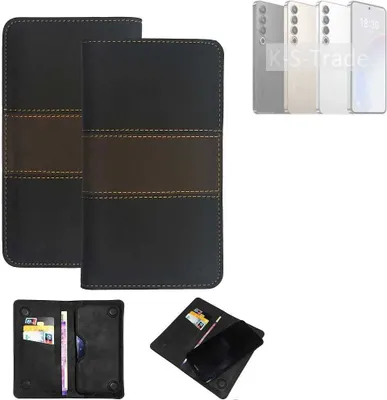 Produktbild von K-S-Trade Hülle Handyhülle kompatibel mit Meizu 20 Pro Schutzhülle Walletcase Bookstyle Tasche Schutz Case Handytasche Wallet Cover Kunstleder