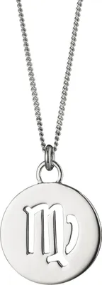 Produktbild von cai Halskette Jungfrau Sternzeichen 925/- Sterling Silber rhodiniert