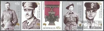 Produktbild von Briefmarken Australien 2000 Mi 1946-1950 Fünferstreifen (kompl.Ausg.) postfrisch Victoriakreuz