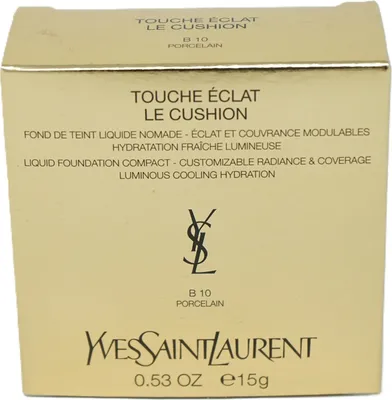 Produktbild von Yves Saint Laurent Touche Eclat Le Cushion, Kompaktes Gehäuse, Flüssigkeit, Beige, B10, Porcelain, Licht