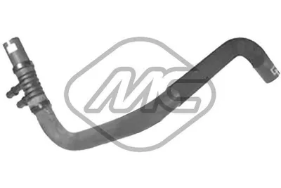 Produktbild von Metalcaucho Kühlerschlauch Wasserschlauch für OPEL Vivaro A Kastenwagen (X83) 09245