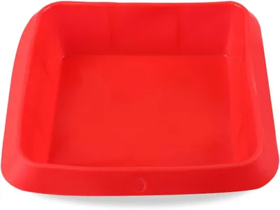 Zdjęcie produktu dla Forma silikonowa, 20 x 20 cm, wolna od BPA, idealna do lasagne i ciast