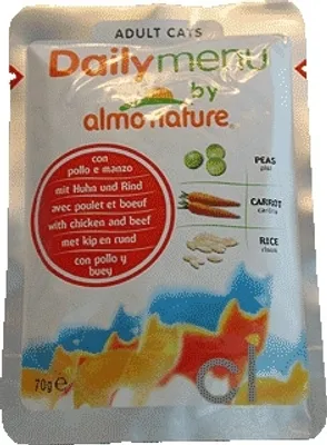 Produktbild von Almo Nature Daily Menu Huhn & Rind 70g