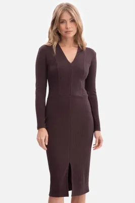 Produktbild von BeWear Damen-Strickkleid Intrafent B307 Schokolade S